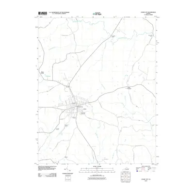 2010 Map of Chase City, 2010 Print