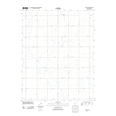 2012 Map of Chase NE, 2012 Print