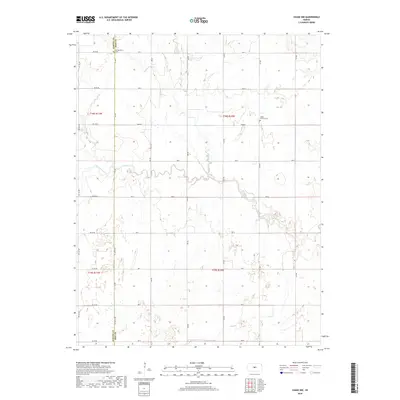 2018 Map of Chase NW, 2018 Print