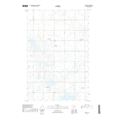 2017 Map of Chaseley, 2017 Print