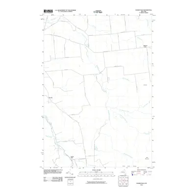 2010 Map of Chasm Falls, 2010 Print