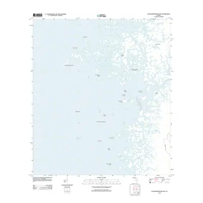 2012 Map of Chassahowitzka Bay, 2012 Print