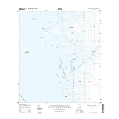 2015 Map of Chassahowitzka Bay, 2015 Print