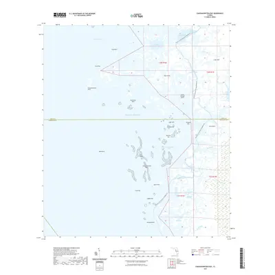 2021 Map of Chassahowitzka Bay, 2021 Print
