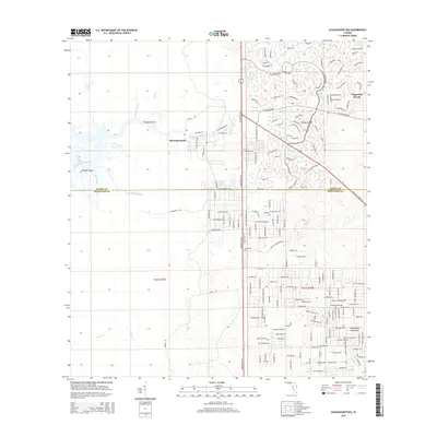 2015 Map of Chassahowitzka, 2015 Print