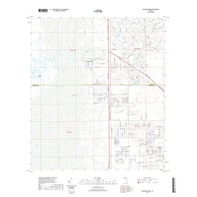 2018 Map of Chassahowitzka, 2018 Print