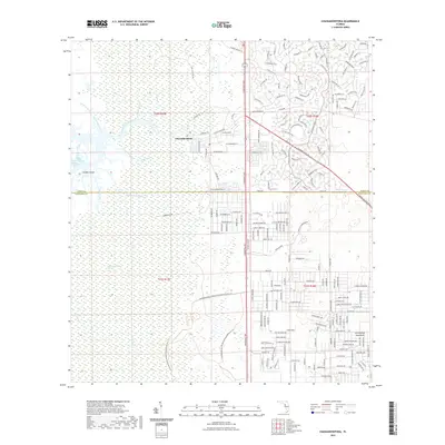2021 Map of Chassahowitzka, 2021 Print
