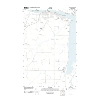 2011 Map of Chassell, 2011 Print