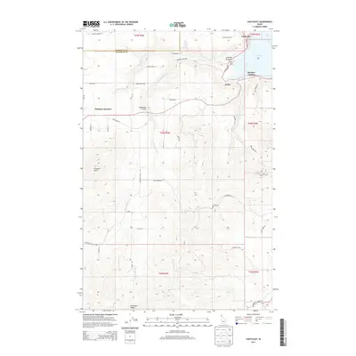 2013 Map of Chatcolet, 2013 Print