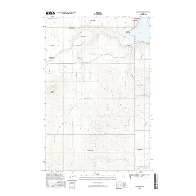 2017 Map of Chatcolet, 2017 Print