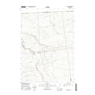 2016 Map of Chateaugay, 2016 Print