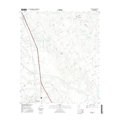 2016 Map of Chatfield, 2016 Print
