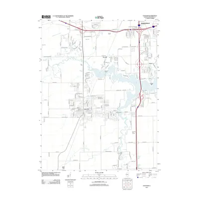 2012 Map of Chatham, 2012 Print