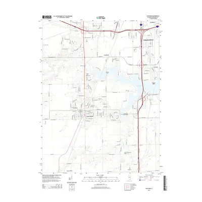 2015 Map of Chatham, 2015 Print