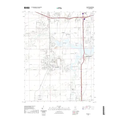 2021 Map of Chatham, 2021 Print