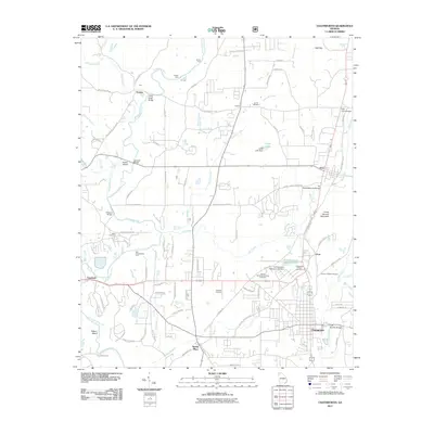 2011 Map of Chatsworth, 2011 Print