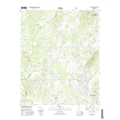 2017 Map of Chatsworth, 2017 Print
