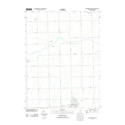 2012 Map of Chatsworth North, 2012 Print
