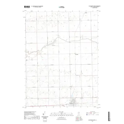 2021 Map of Chatsworth North, 2021 Print