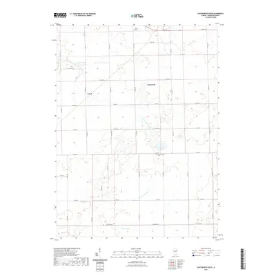 2021 Map of Chatsworth South, 2021 Print