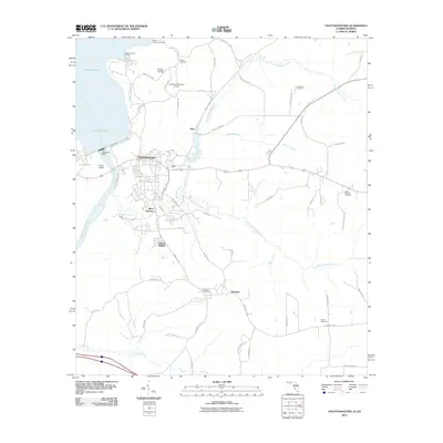 2011 Map of Chattahoochee, 2011 Print