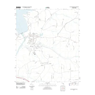 2012 Map of Chattahoochee, 2012 Print
