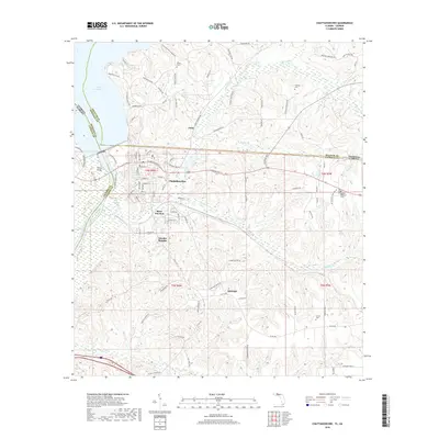 2018 Map of Chattahoochee, 2018 Print