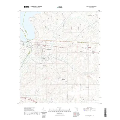 2021 Map of Chattahoochee, 2021 Print