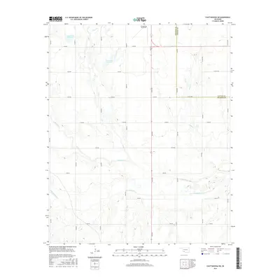 2016 Map of Chattanooga SW, 2016 Print