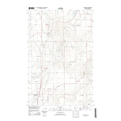 2014 Map of Chattaroy, 2014 Print