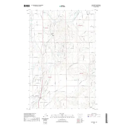 2020 Map of Chattaroy, 2020 Print