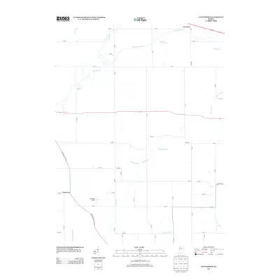 2013 Map of Chatterton, 2013 Print