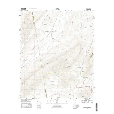 2017 Map of Chattoogaville, 2017 Print