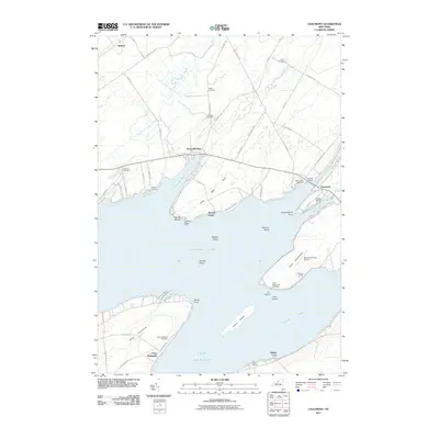 2011 Map of Chaumont, 2011 Print