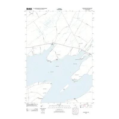 2013 Map of Chaumont, 2013 Print