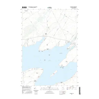 2016 Map of Chaumont, 2016 Print