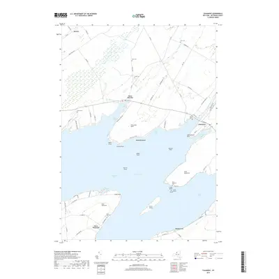 2019 Map of Chaumont, 2019 Print