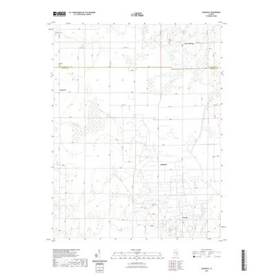 2021 Map of Chauncey, 2021 Print