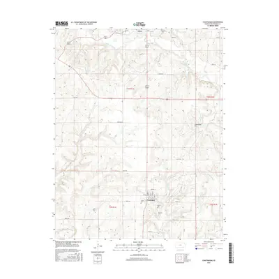 2015 Map of Chautauqua, 2015 Print