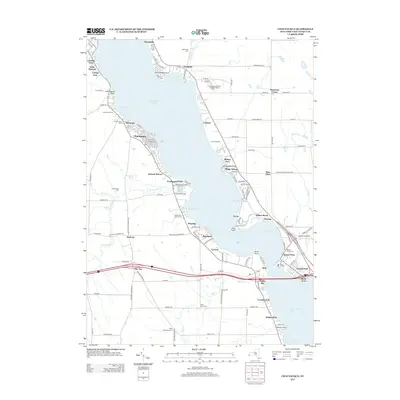 2013 Map of Chautauqua, 2013 Print