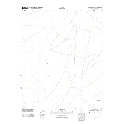 2011 Map of Chavez Mountain NE, 2011 Print