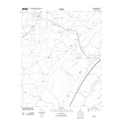 2011 Map of Chavies, 2011 Print