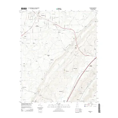 2014 Map of Chavies, 2014 Print