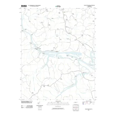 2010 Map of Cheatham Dam, 2010 Print