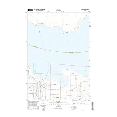 2014 Map of Cheboygan, 2014 Print