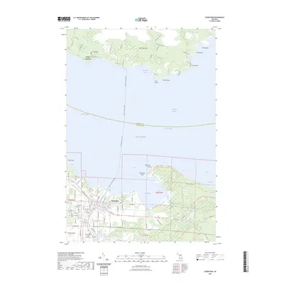 2023 Map of Cheboygan, 2023 Print