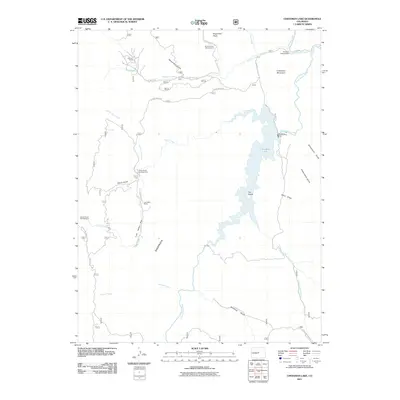 2011 Map of Cheesman Lake, 2011 Print