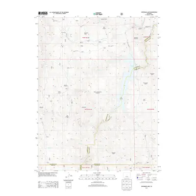 2013 Map of Cheesman Lake, 2013 Print