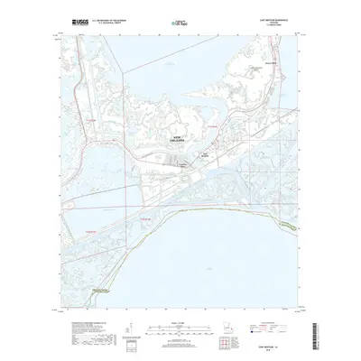 2018 Map of Chef Menteur, 2018 Print