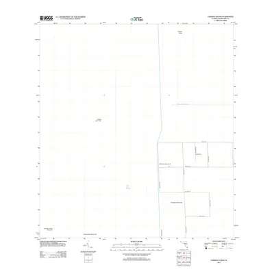 2012 Map of Chekika Island, 2012 Print